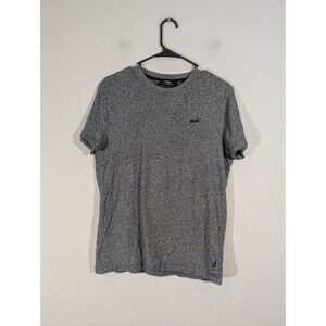 Superdry Men Short Sleeve Crew Neck Shirt Gray Sz S Casual Outdoor Athleisure